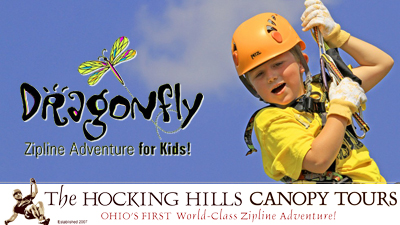 Hocking Hills Canopy Tours - Dragonfly Kids Adventure