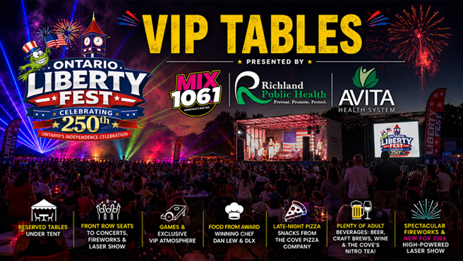Mid-State Media VIP Tents and Concerts - Held at the Ontario Liberty Fest 2026 - VIP Child Admission